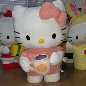 Hello Kitty Plush with Pink Accents